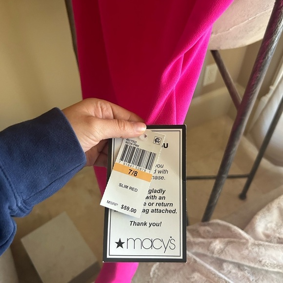 Hot Pink Dress - Picture 3 of 5